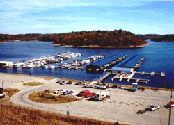 Boat Dock on Taylorsville Lake